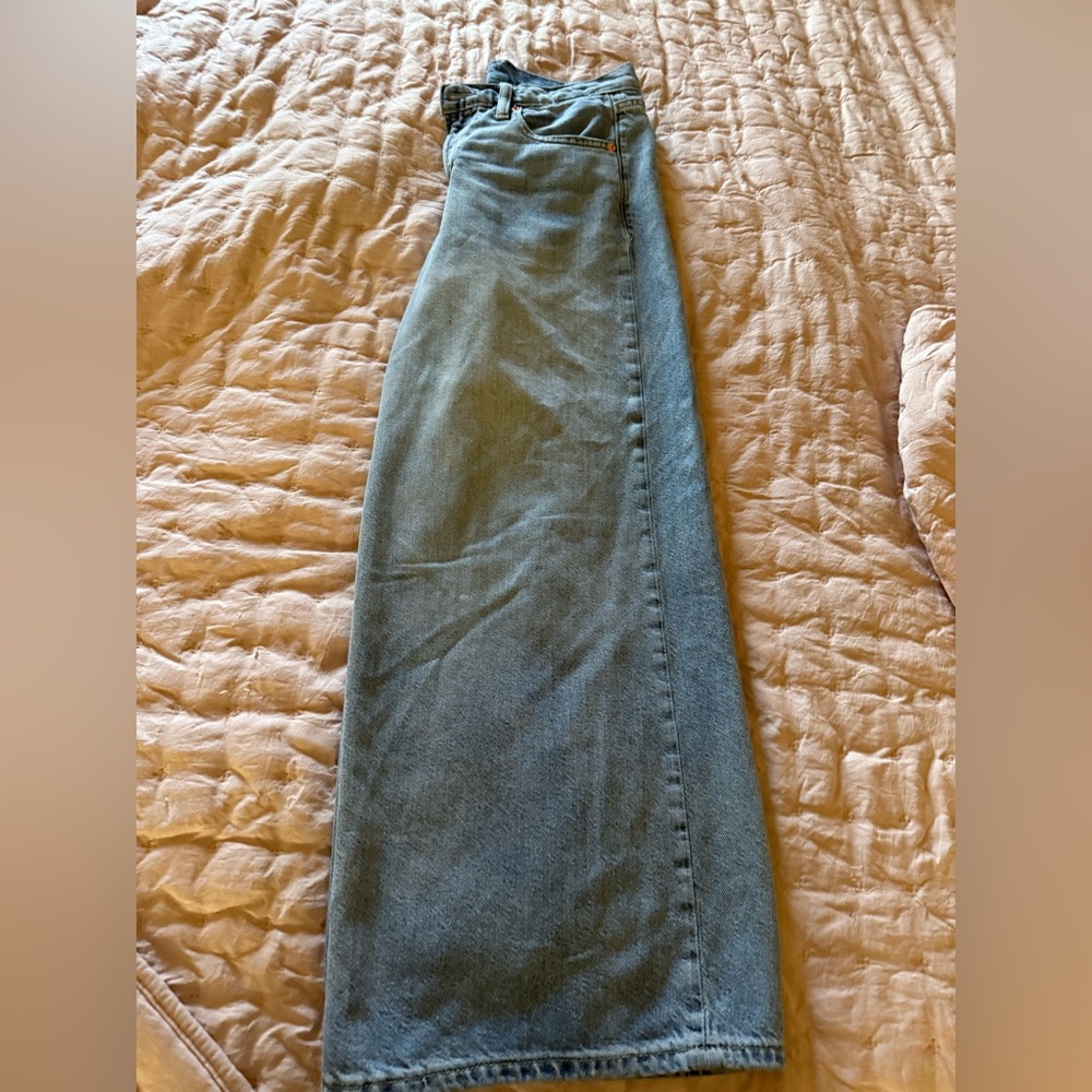 GAP Women's Blue Flare & Wide Leg Jeans